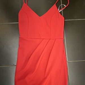 Lulu’s rust red bodycon dress size S